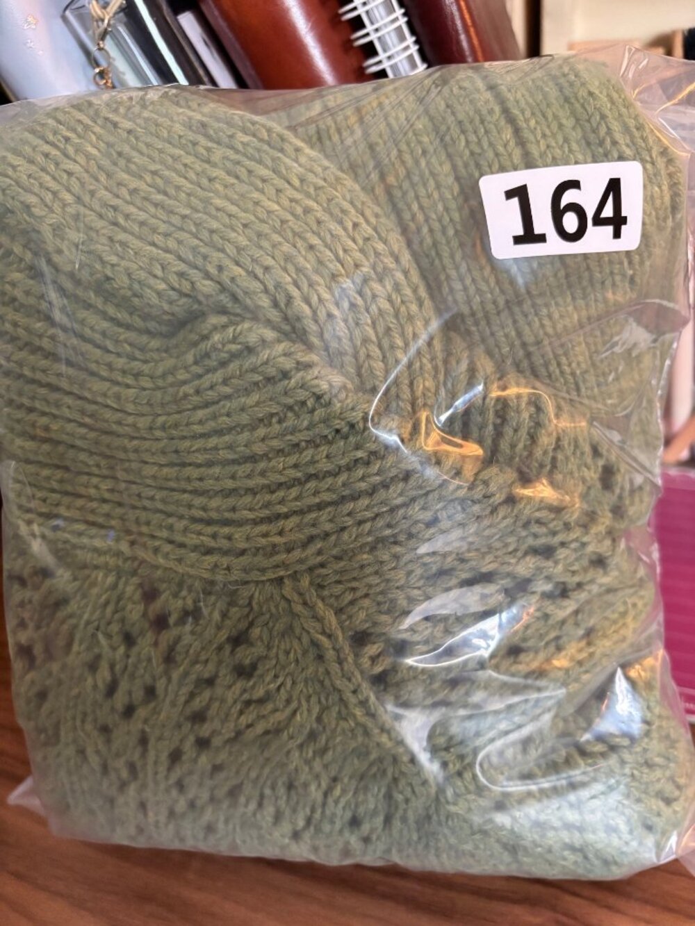 Old Navy Green Open Knit Cardigan Sweater Womens Medium Shawl Collar Toggle Clos - Picture 6 of 11